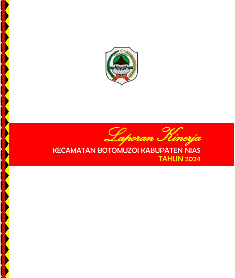 Laporan Kinerja Kantor Kecamatan Botomuzoi Tahun 2024
